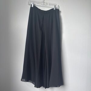 Talbots black skirt sheer lined